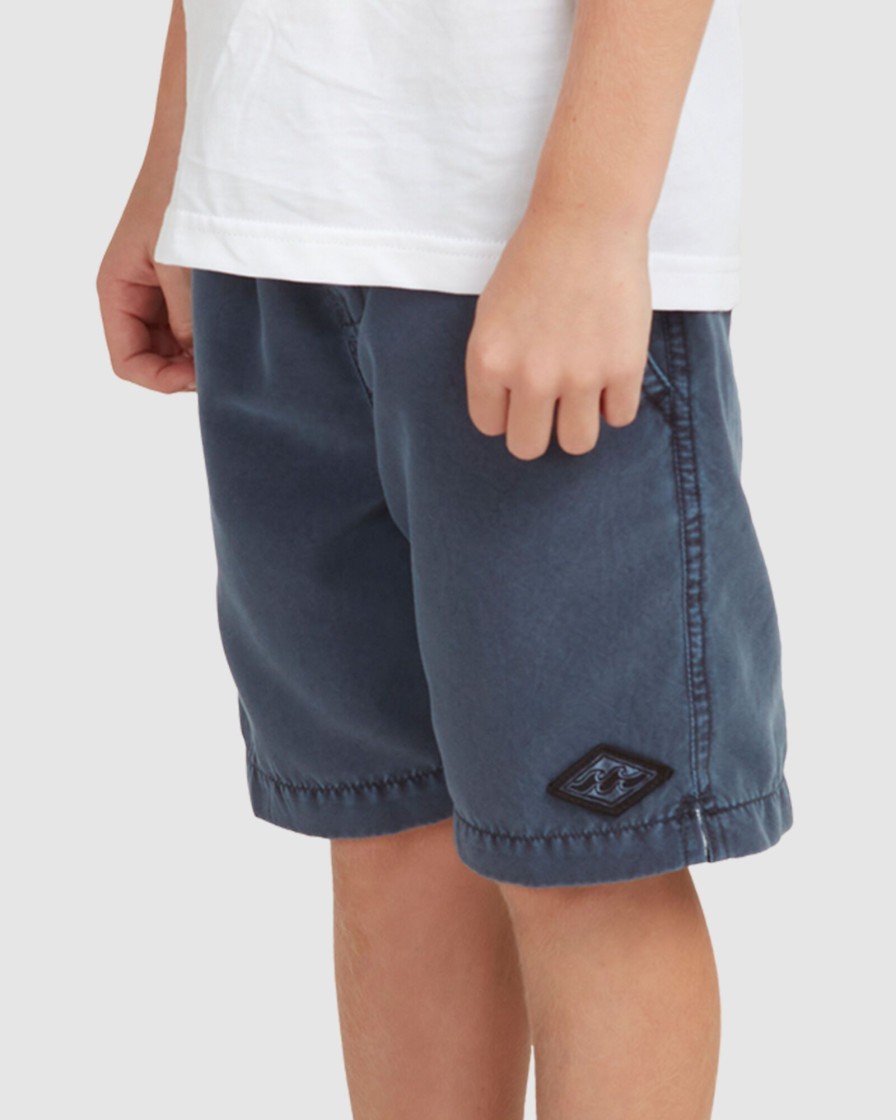 Youth BILLABONG Clothing | Boys 0-7 All Day Overdye Layback Boardshorts 13"