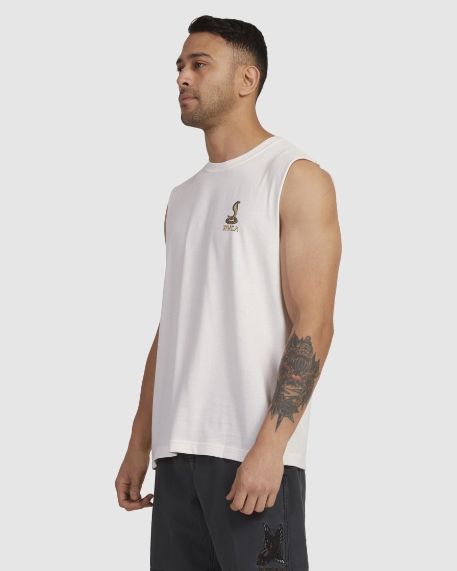 Men RVCA Singlets & Tanks | Snake Control Muscle