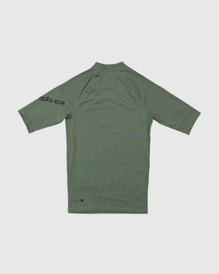 Youth QUIKSILVER Clothing | Boys 8-16 All Time Short Sleeve Rash Vest