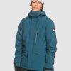 Men QUIKSILVER Jackets | Mens Mission Solid Snow Jacket