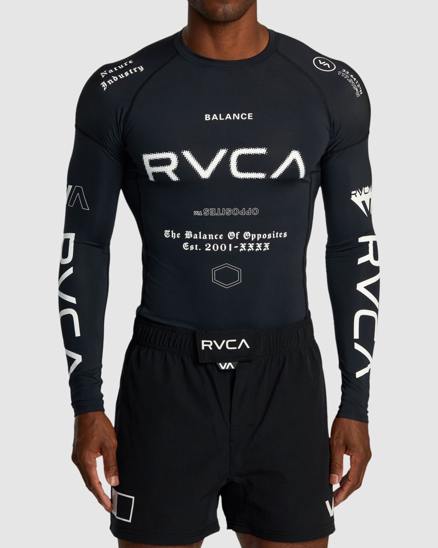 Men RVCA Rashvests | Va Sport Long Sleeve Rashguard