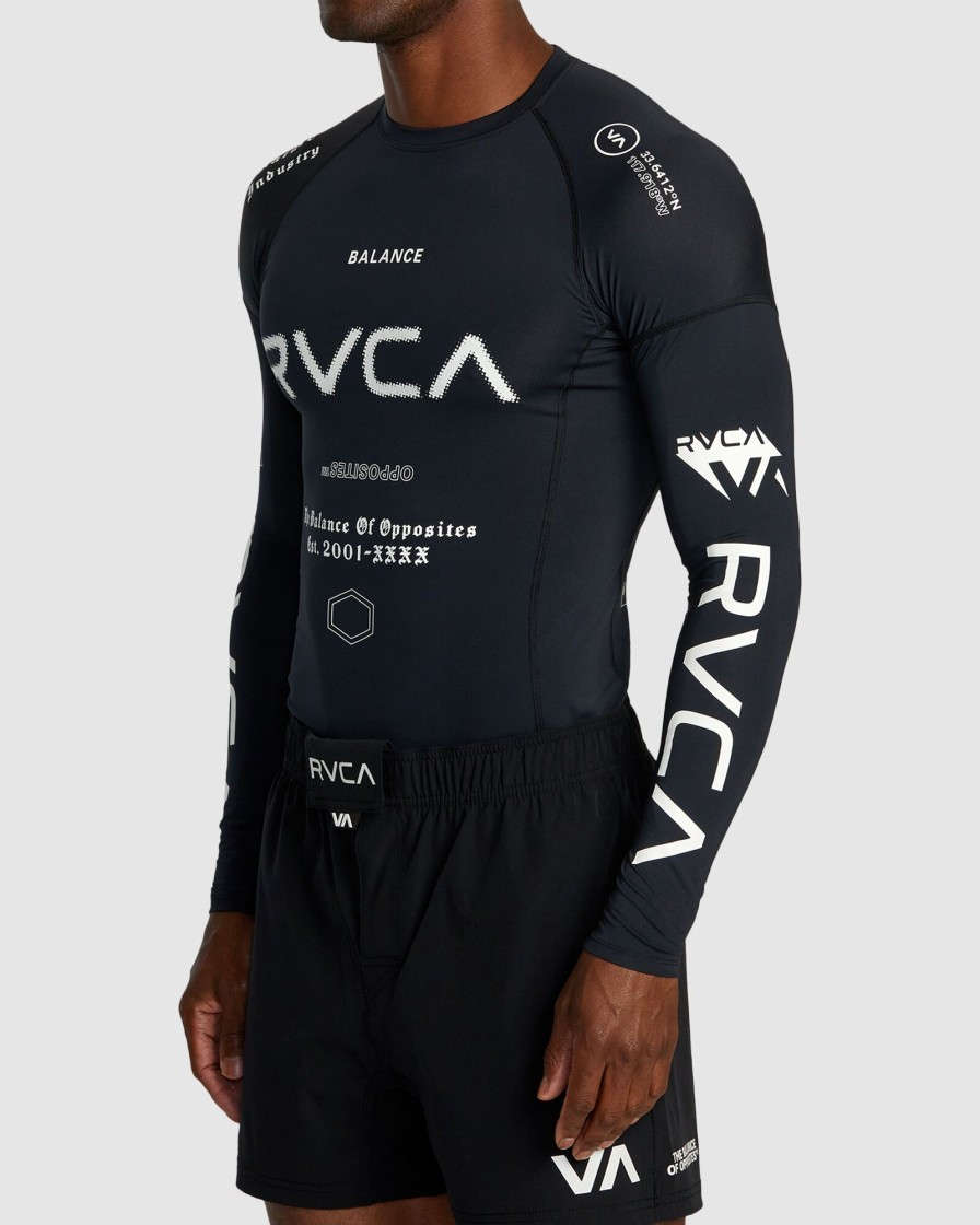 Men RVCA Rashvests | Va Sport Long Sleeve Rashguard