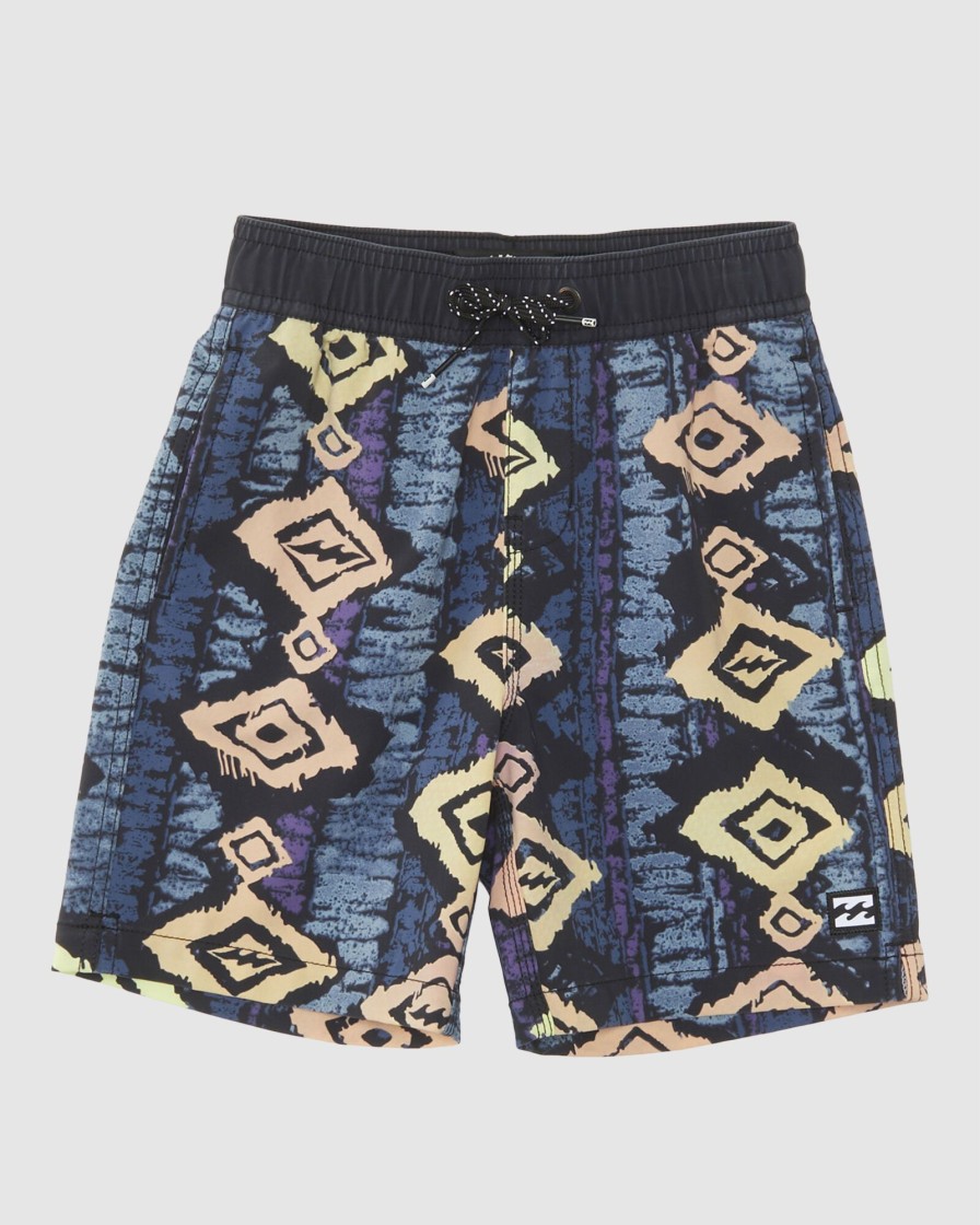 Youth BILLABONG Clothing | Boy'S (2-7) Sundays Layback Boardshorts