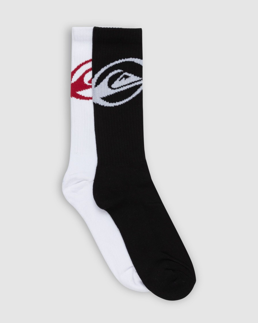 Men QUIKSILVER Socks & Underwear | Mens Saturn Crew Socks