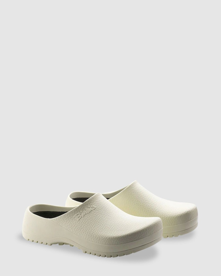 Women BIRKENSTOCK Sandals | Super Birki White Polyurethane