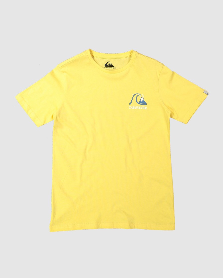 Youth QUIKSILVER Clothing | Boys 8-17Circle Back T-Shirt For Boys 8-16