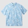 Men QUIKSILVER Shirts | Mens Ginger Stalks Short Sleeve Shirt