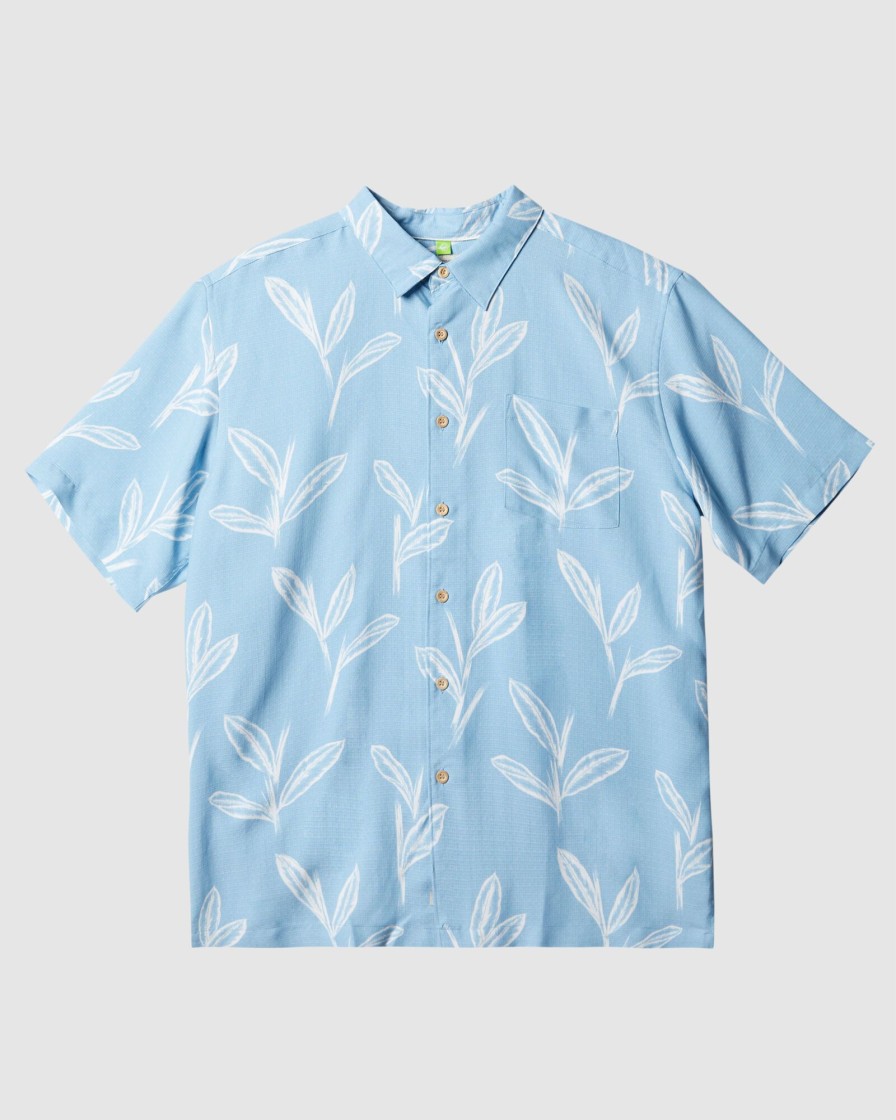 Men QUIKSILVER Shirts | Mens Ginger Stalks Short Sleeve Shirt