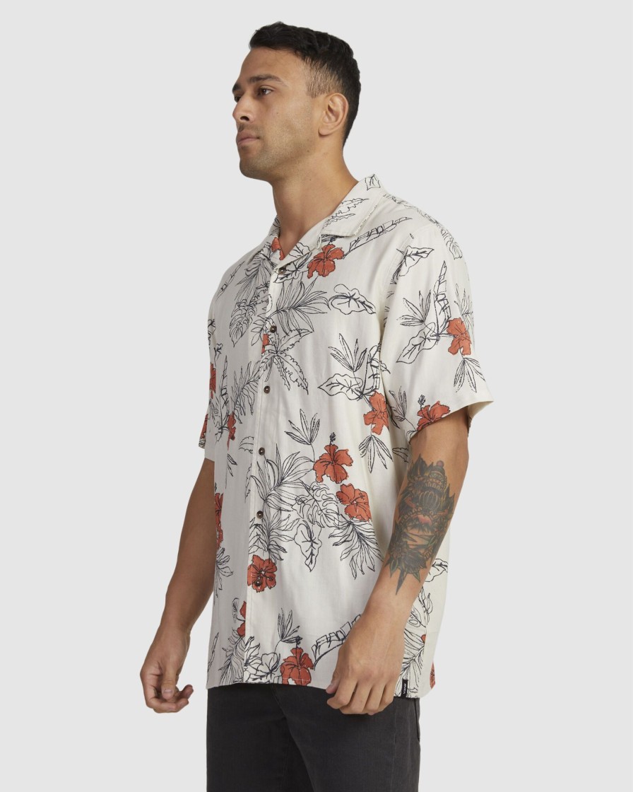 Men RVCA Knitwear | Hand Drawn Ss Shirt