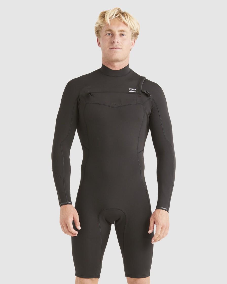 Men BILLABONG Wetsuits | 202 Absolute Chest Zip Gbs Springuit