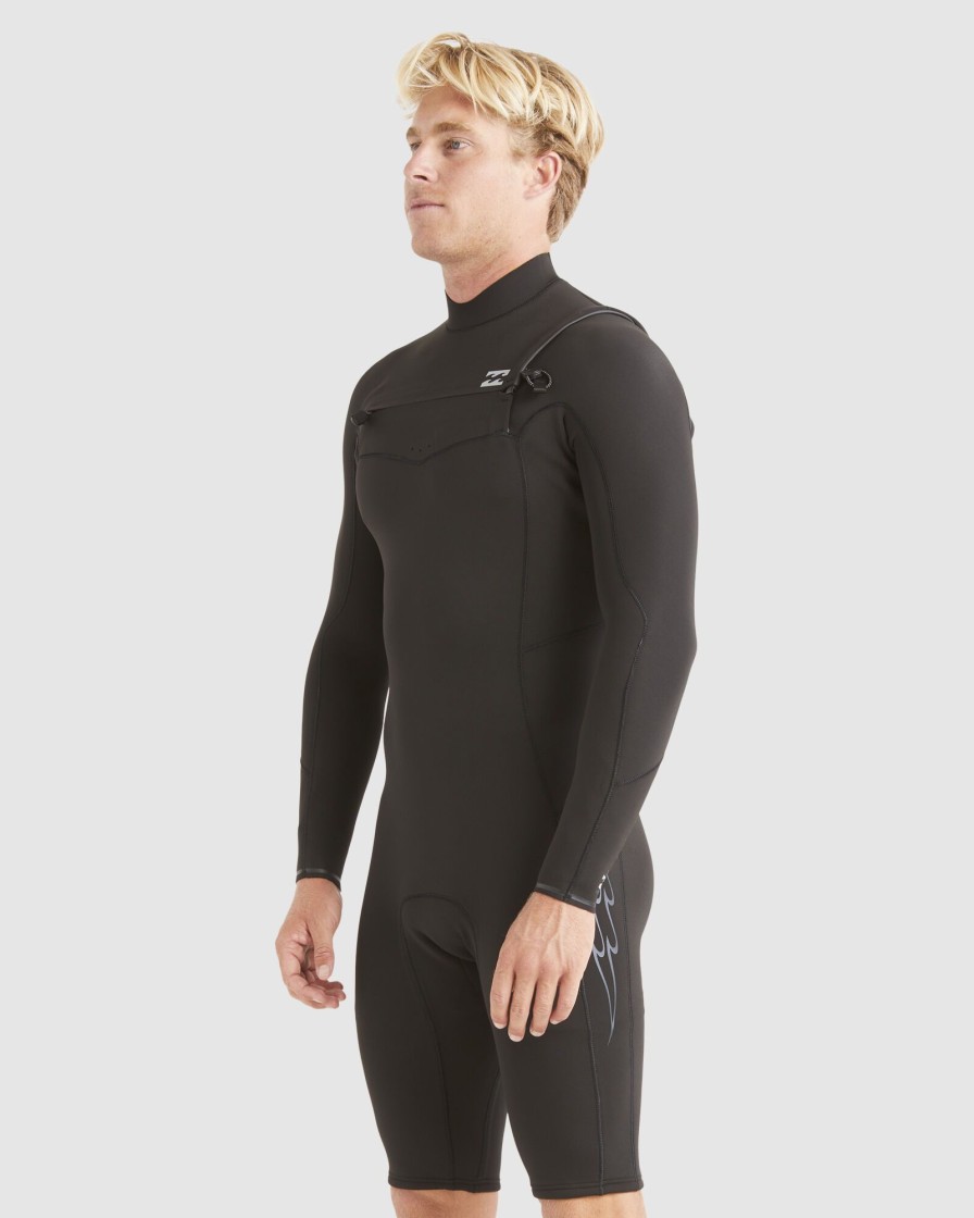 Men BILLABONG Wetsuits | 202 Absolute Chest Zip Gbs Springuit