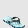 Youth QUIKSILVER Footwear | Boys Molokai Art Flip-Flops