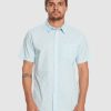 Men QUIKSILVER Shirts | Mens Minimo Short Sleeve Shirt