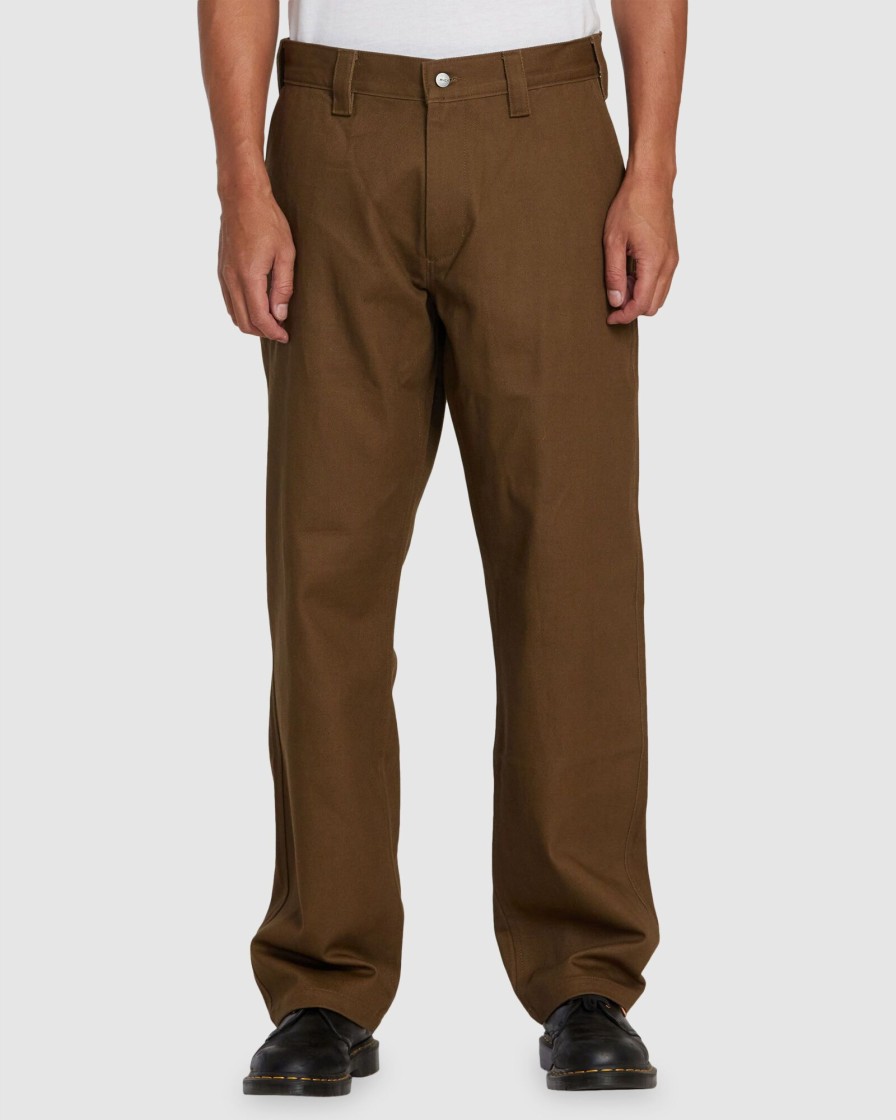 Men RVCA Pants | Americana Chinos