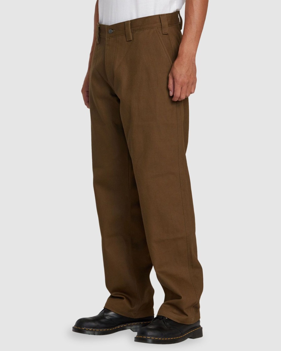 Men RVCA Pants | Americana Chinos