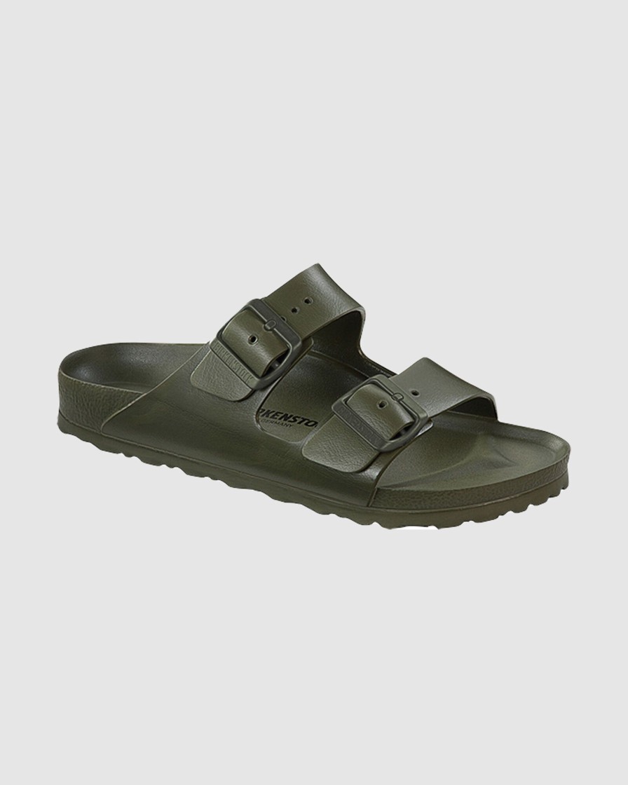 Women BIRKENSTOCK Thongs | Arizona Khaki Eva Regular