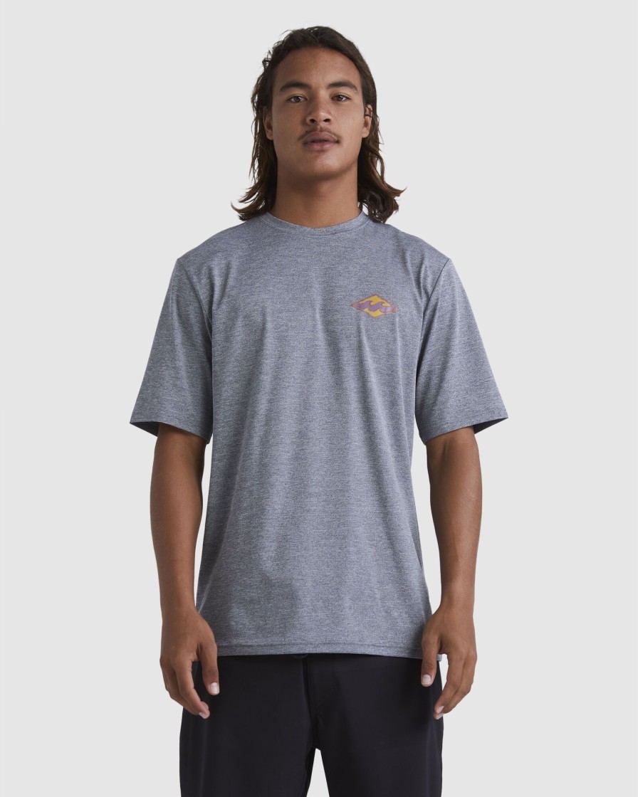 Men BILLABONG Rashvests | Diamond Shoreline Lf Ss