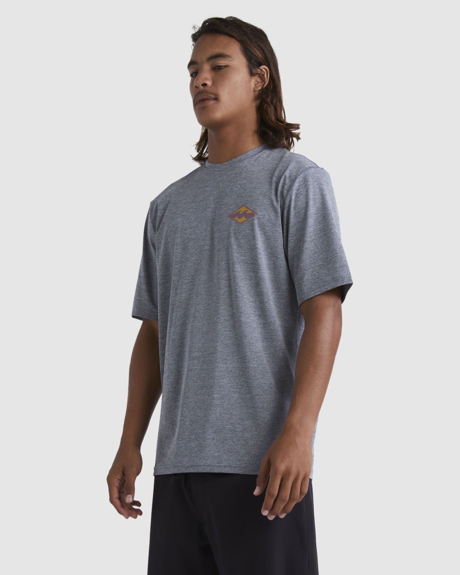 Men BILLABONG Rashvests | Diamond Shoreline Lf Ss