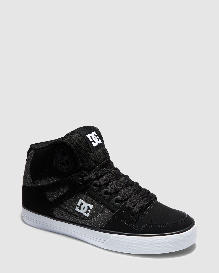 Men DC SHOES Sneakers | Men'S Pure High-Top Shoes