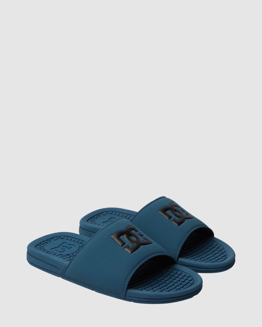 Men DC SHOES Slides | Men'S Bolsa Slides