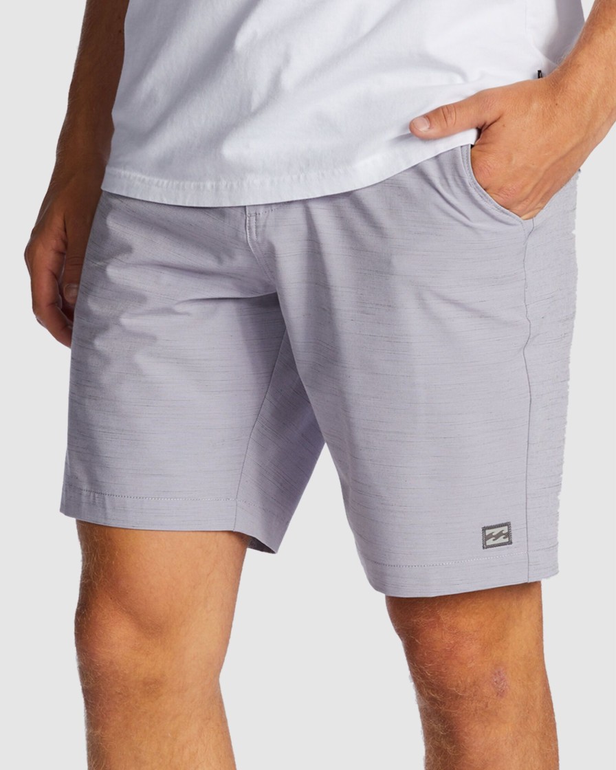 Men BILLABONG Shorts | Crossfire Slub Submersible 19" Shorts