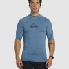 Men QUIKSILVER Rashvests | Mens All Time Short Sleeve Rash Vest