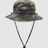 Men QUIKSILVER Headwear | Mens Waterman Vice Breaker Bucket Hat