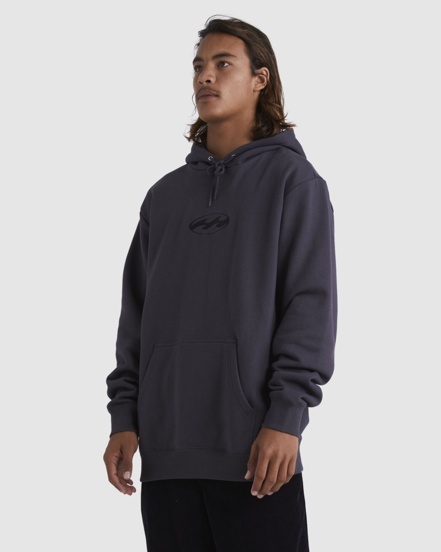 Men BILLABONG Jumpers & Hoodies | Tonal Wave Pop Hood