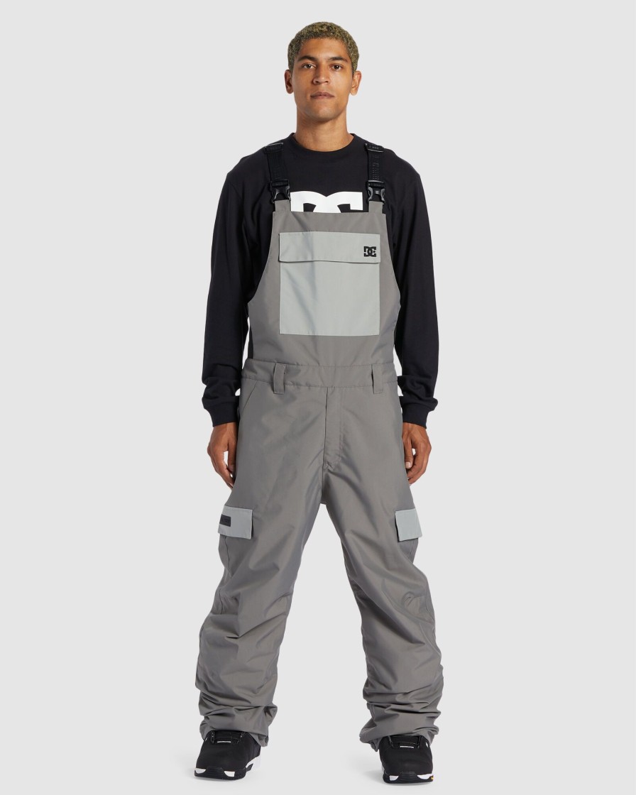 Men DC SHOES Pants | Docile Technical Snow Bib Pants