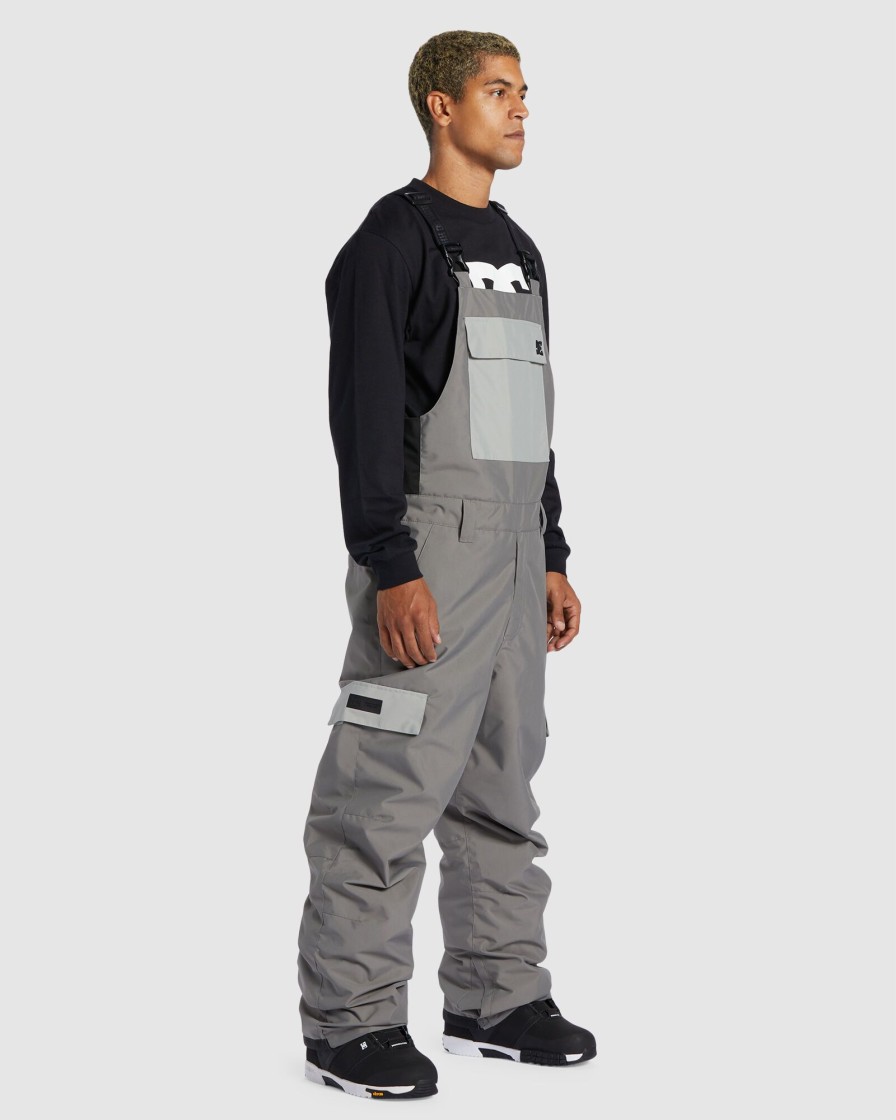 Men DC SHOES Pants | Docile Technical Snow Bib Pants