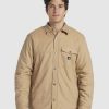 Men QUIKSILVER Jackets | Mens Downrail Upd Canvas Jacket