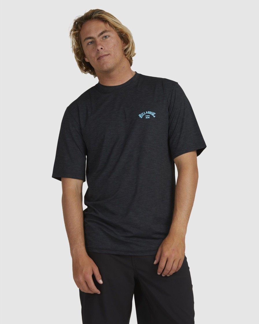 Men BILLABONG Rashvests | Shoreline Lf Ss