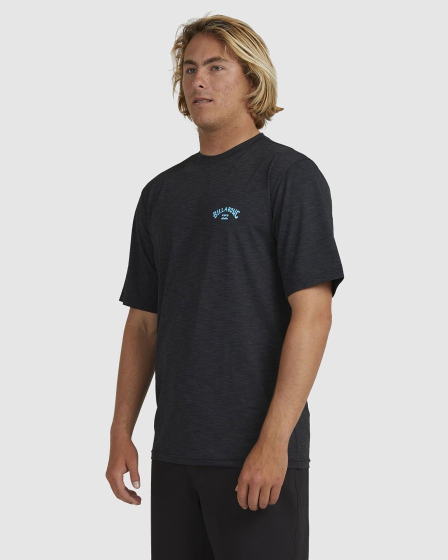 Men BILLABONG Rashvests | Shoreline Lf Ss