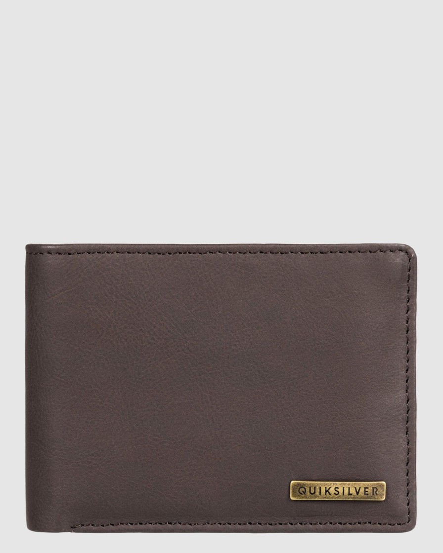 Men QUIKSILVER Wallets | Gutherie Leather Bi-Fold Wallet