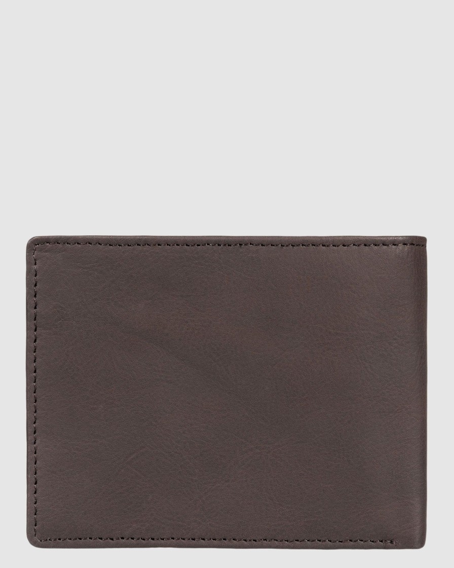 Men QUIKSILVER Wallets | Gutherie Leather Bi-Fold Wallet