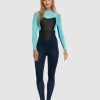 Women ROXY Wetsuits | Womens 3/2Mm Prologue Back Zip Wetsuit