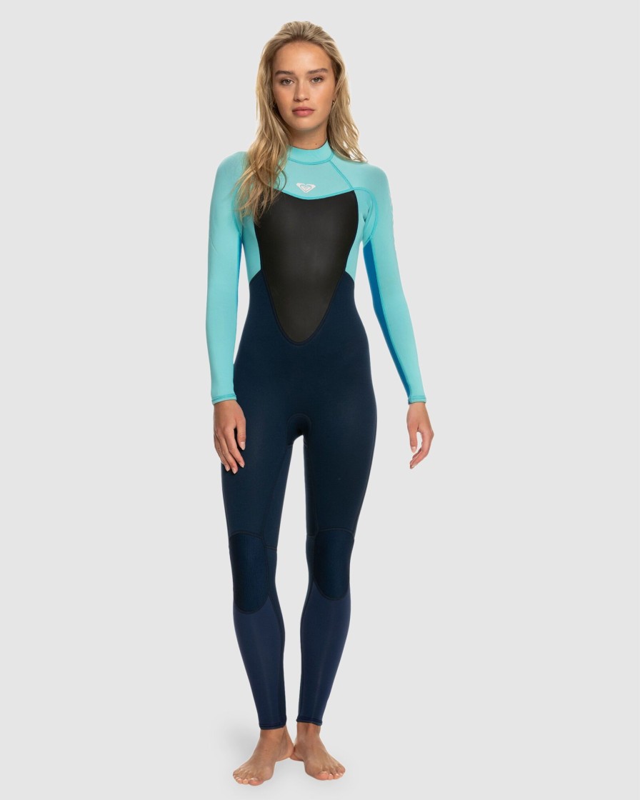 Women ROXY Wetsuits | Womens 3/2Mm Prologue Back Zip Wetsuit