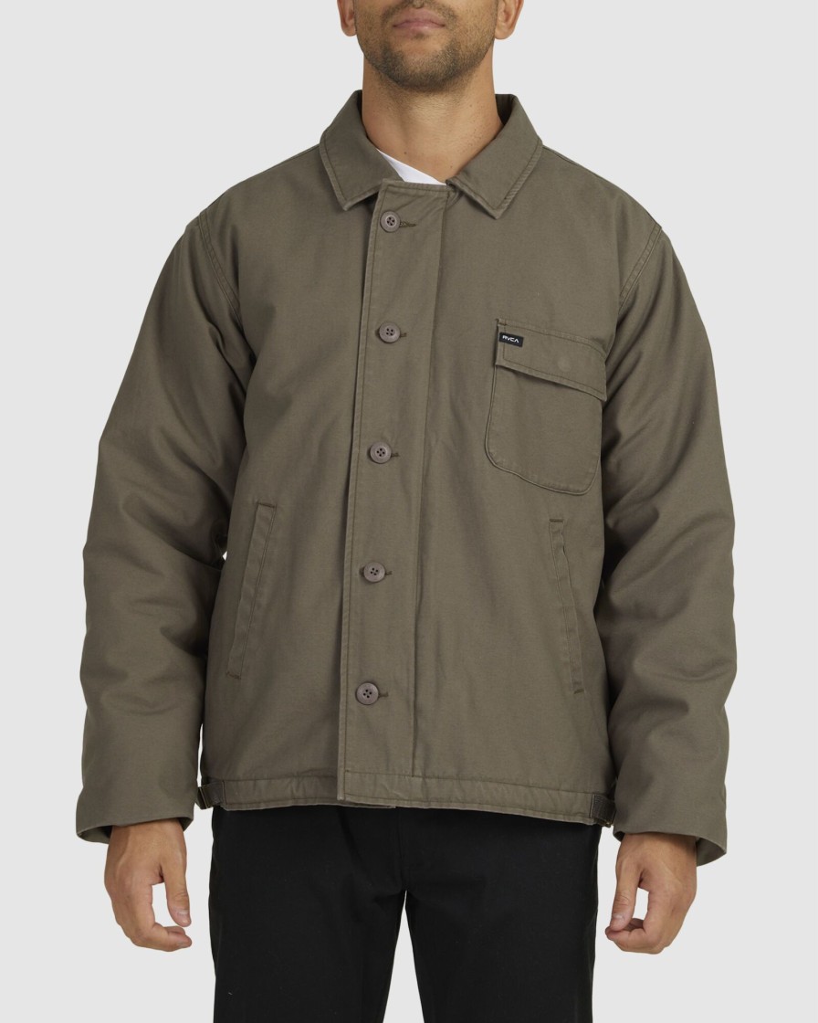 Men RVCA Jackets | The Corps Jacket