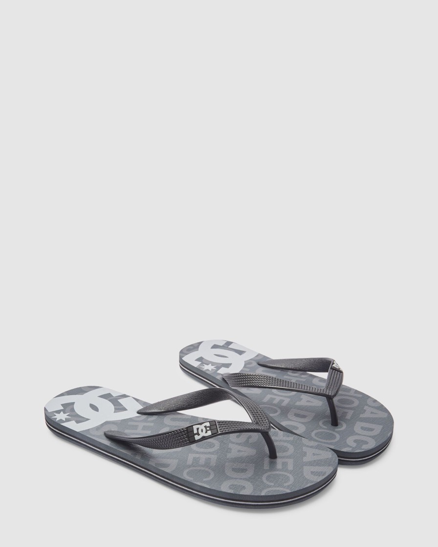 Men DC SHOES Thongs | Men'S Spray Thongs