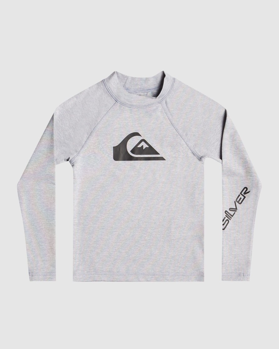 Youth QUIKSILVER Clothing | Boys 2-7 All Time Long Sleeve Upf 50 Rash Vest