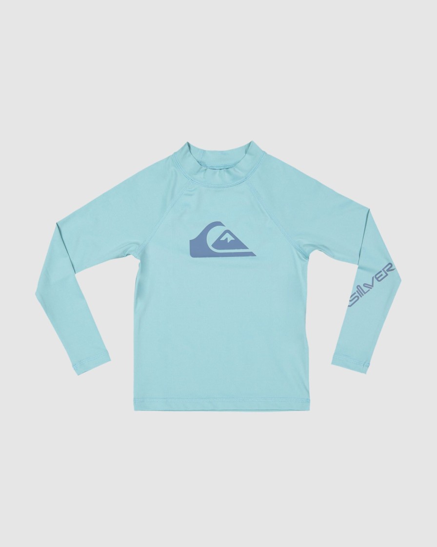 Youth QUIKSILVER Clothing | Boys 2-7 All Time Long Sleeve Upf 50 Rash Vest