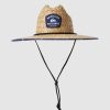 Women QUIKSILVER Headwear | Mens Waterman Outsider Straw Lifeguard Hat