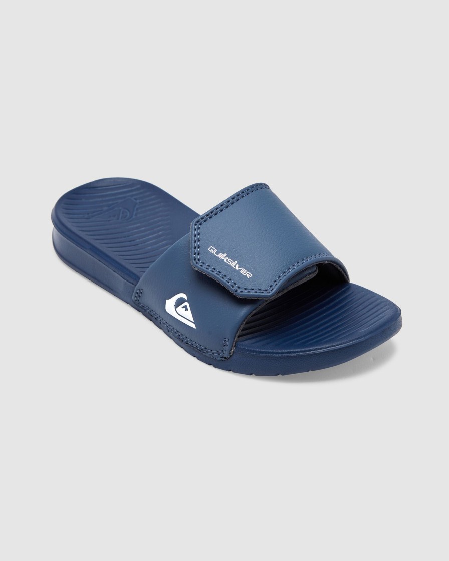 Youth QUIKSILVER Footwear | Boys 8-16 Bright Coast Adjustable Sliders