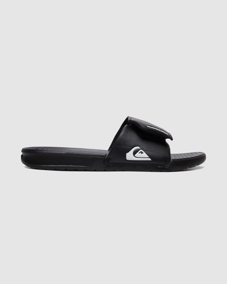 Women QUIKSILVER Slides | Mens Bright Coast Adjustable Sliders