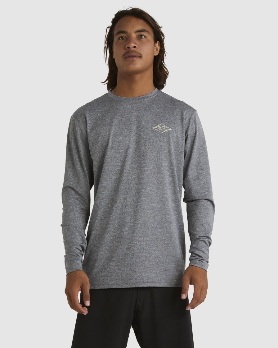 Men BILLABONG Rashvests | Diamond Shoreline Lf Ls