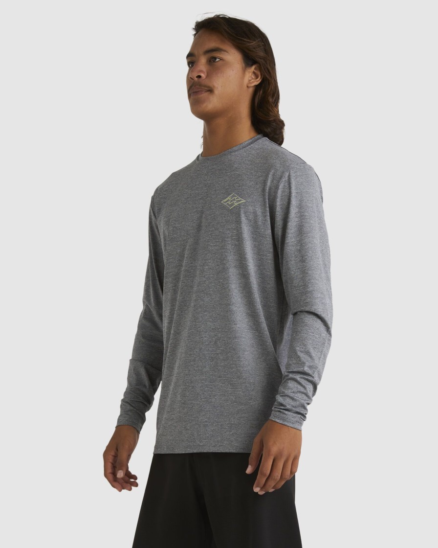 Men BILLABONG Rashvests | Diamond Shoreline Lf Ls