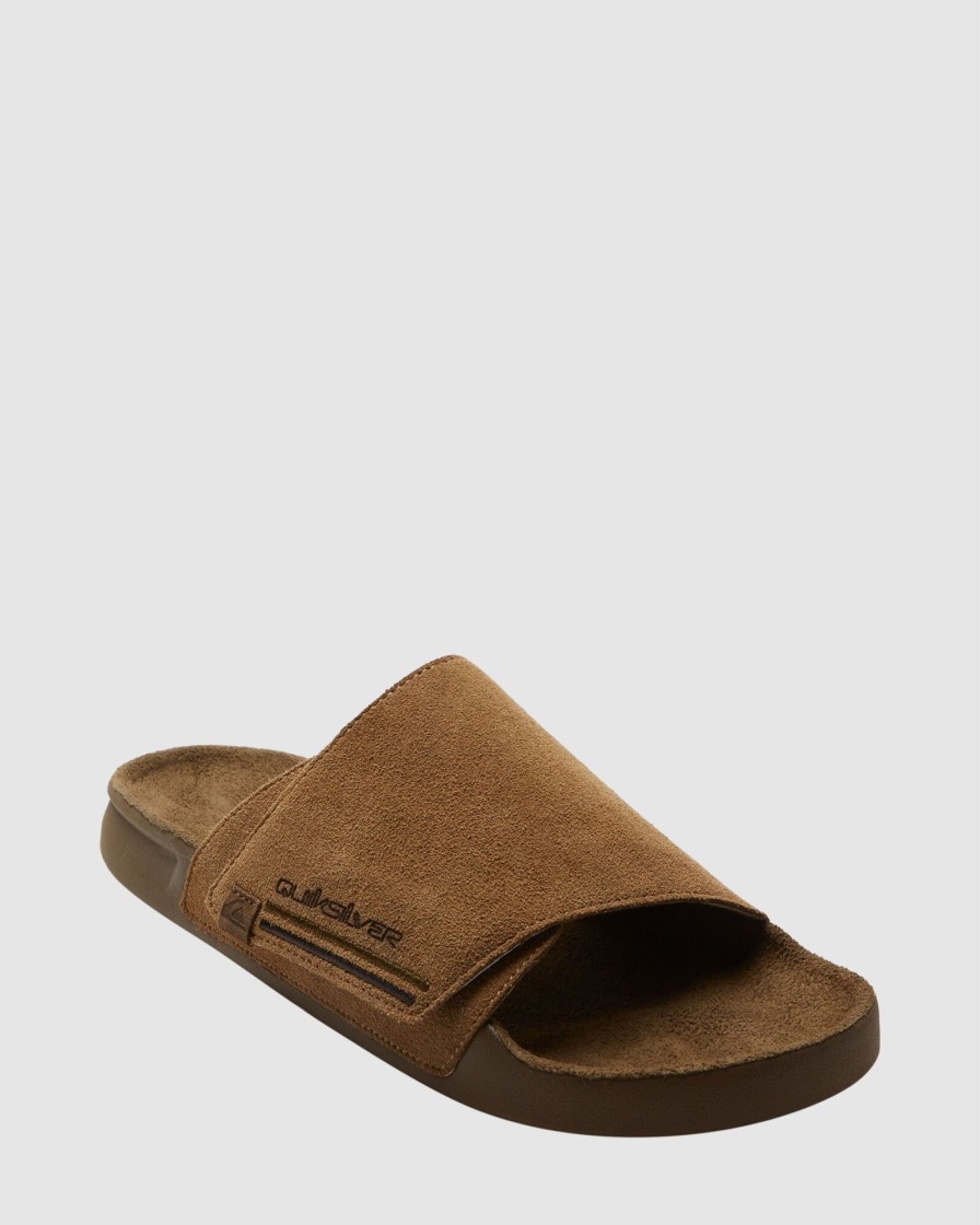 Women QUIKSILVER Slides | Rivi Suede