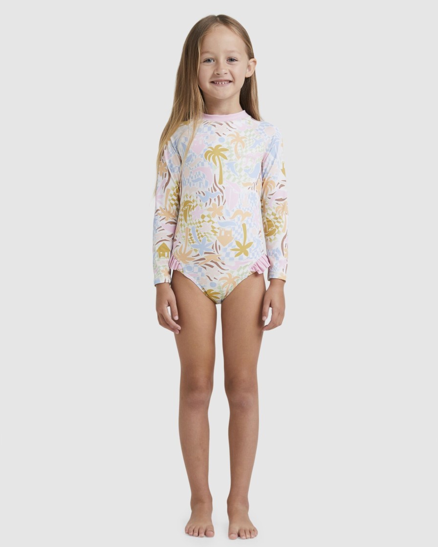 Youth BILLABONG Clothing | Girls 0-5 Beach Party One Piece Rash Vest