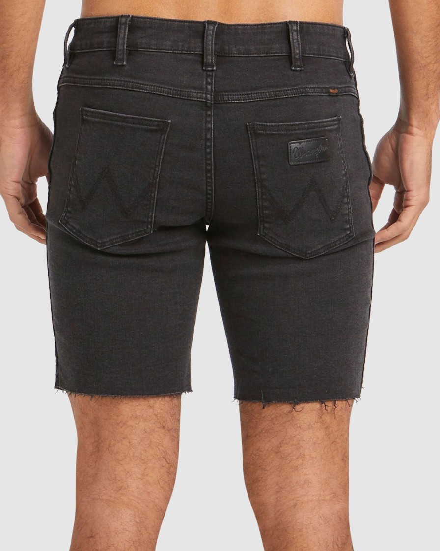 Men WRANGLER Shorts | Smith Short Good Vibes Black