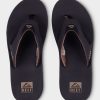 Men REEF Thongs | Fanning Thong - Black/Brown